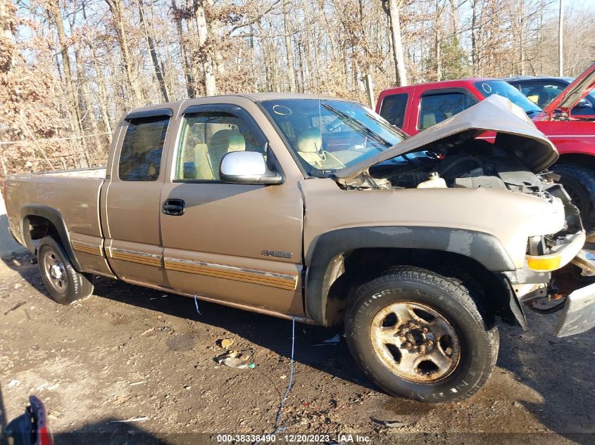 2000 Chevrolet Silverado 1500 Ls VIN: 2GCEC19W2Y1154252 Lot: 38338490