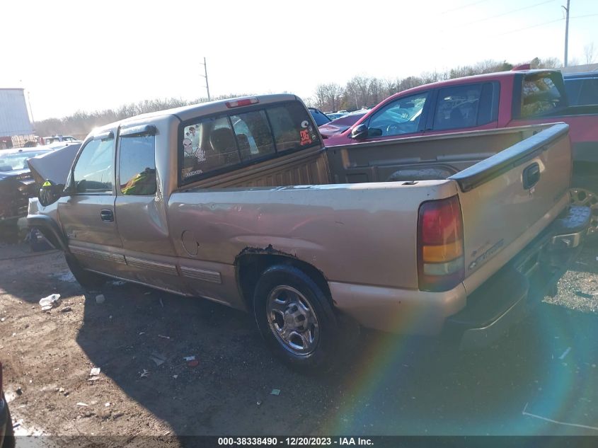 2000 Chevrolet Silverado 1500 Ls VIN: 2GCEC19W2Y1154252 Lot: 38338490