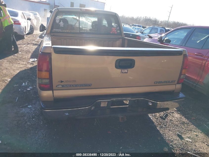 2000 Chevrolet Silverado 1500 Ls VIN: 2GCEC19W2Y1154252 Lot: 38338490