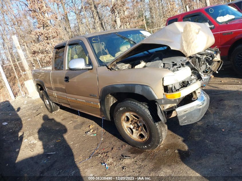 2000 Chevrolet Silverado 1500 Ls VIN: 2GCEC19W2Y1154252 Lot: 38338490