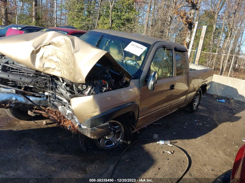 2000 Chevrolet Silverado 1500 Ls VIN: 2GCEC19W2Y1154252 Lot: 38338490