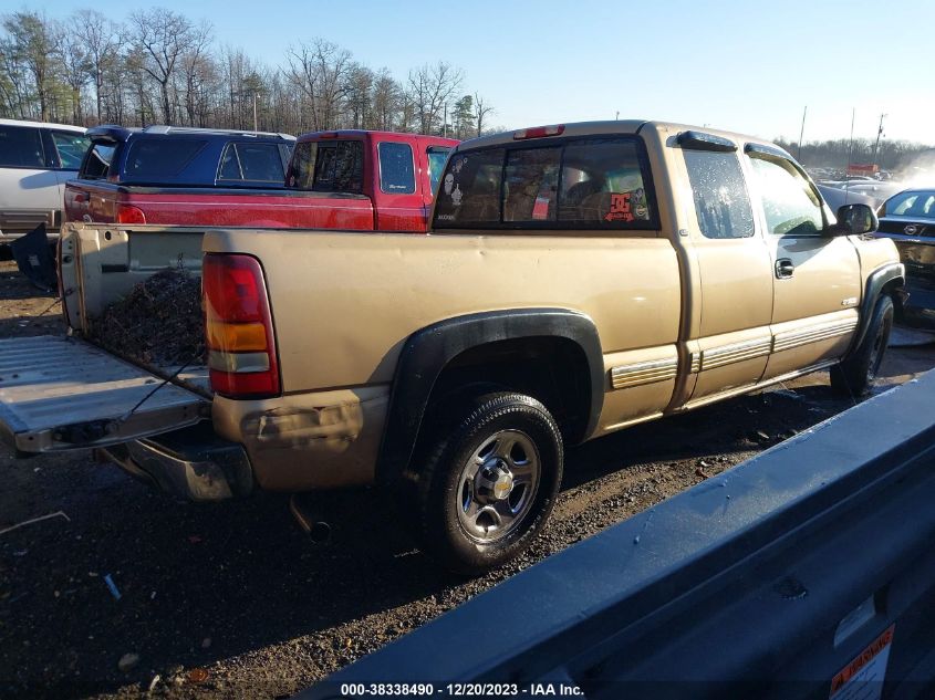 2000 Chevrolet Silverado 1500 Ls VIN: 2GCEC19W2Y1154252 Lot: 38338490