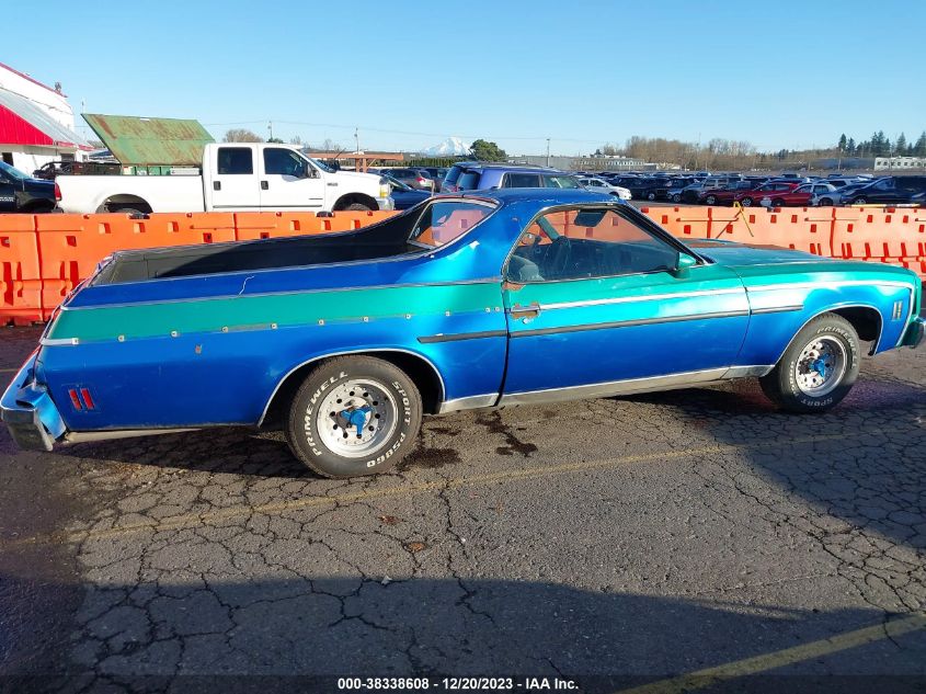 1975 Chevrolet El Camino VIN: 1D80H5Z444398 Lot: 38338608