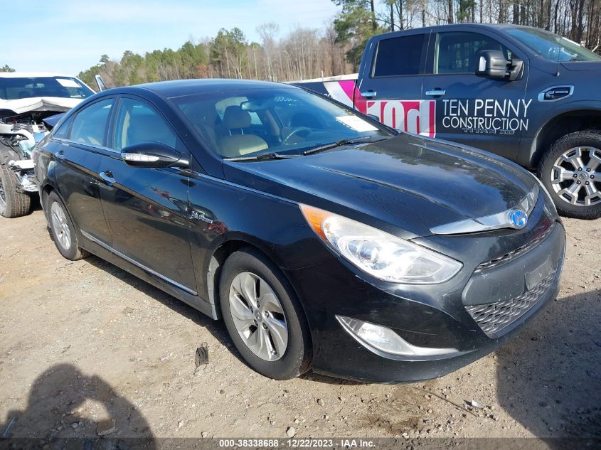 2013 Hyundai Sonata Hybrid VIN: KMHEC4A44DA099858 Lot: 38338688