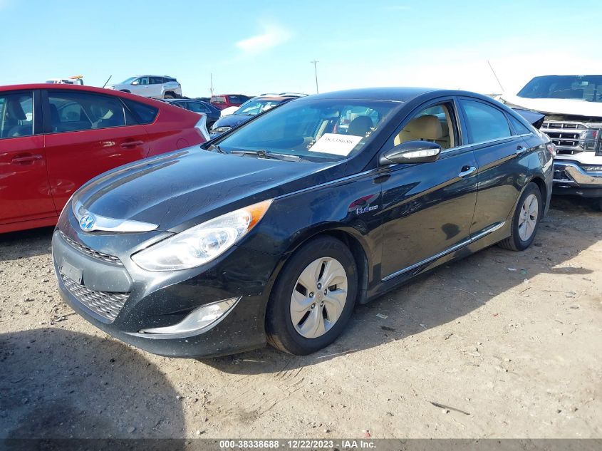 2013 Hyundai Sonata Hybrid VIN: KMHEC4A44DA099858 Lot: 38338688