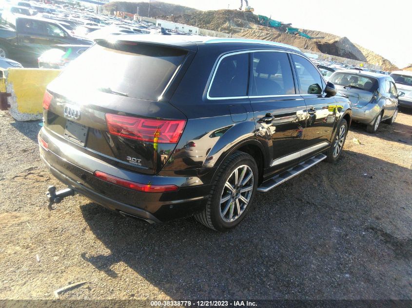 2017 Audi Q7 3.0T Premium VIN: WA1LAAF78HD016871 Lot: 38338779