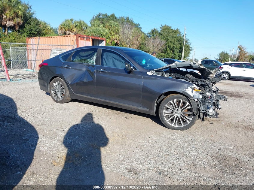 2015 Hyundai Genesis 3.8 VIN: KMHGN4JE3FU016532 Lot: 38338997