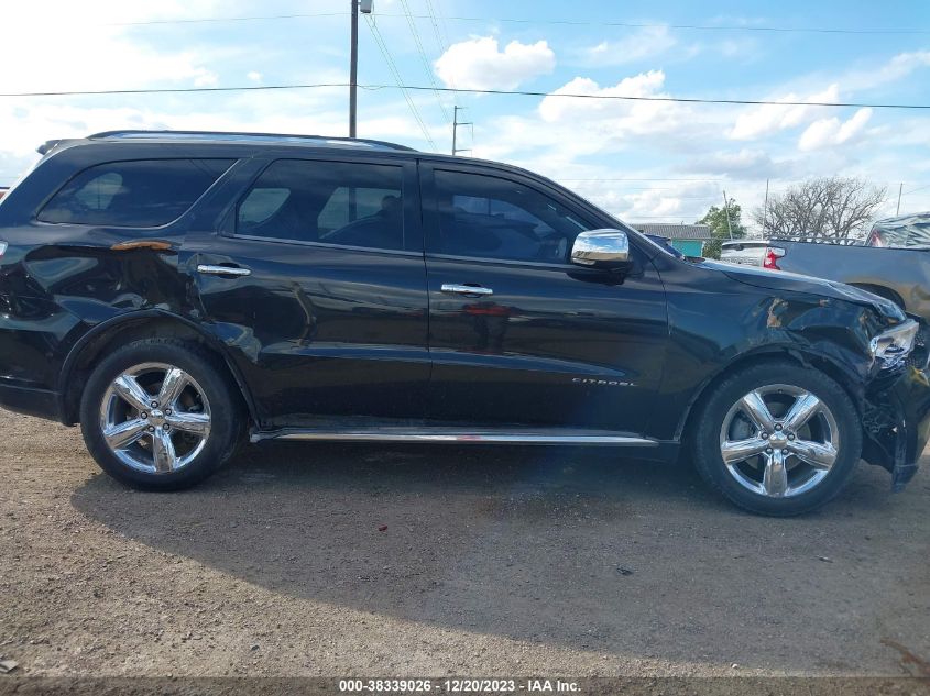 2013 Dodge Durango Citadel VIN: 1C4SDJET8DC691143 Lot: 38339026