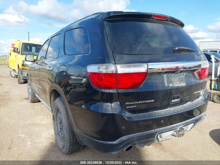 2013 Dodge Durango Citadel VIN: 1C4SDJET8DC691143 Lot: 38339026