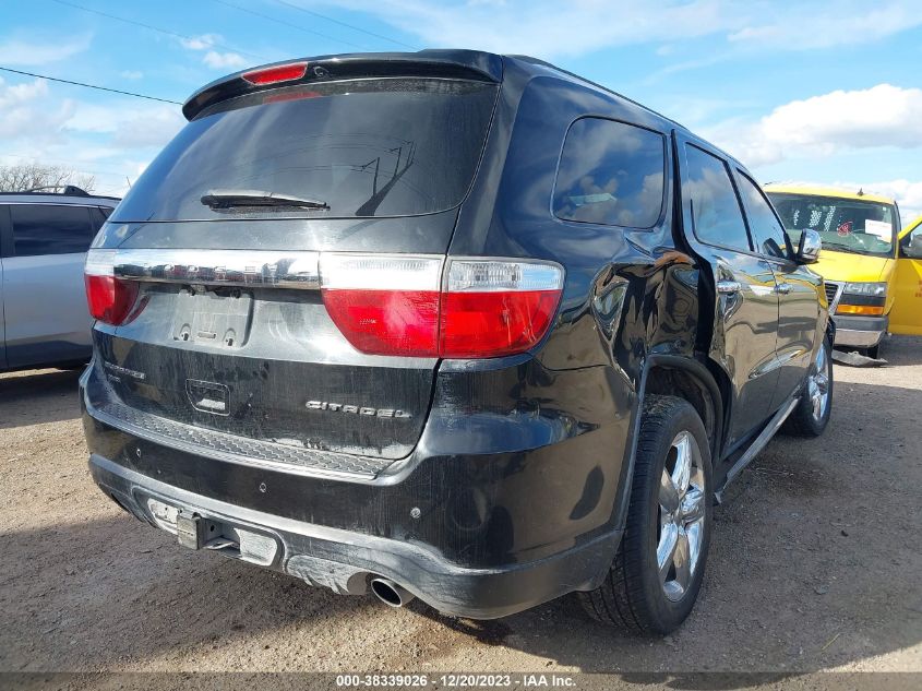 2013 Dodge Durango Citadel VIN: 1C4SDJET8DC691143 Lot: 38339026