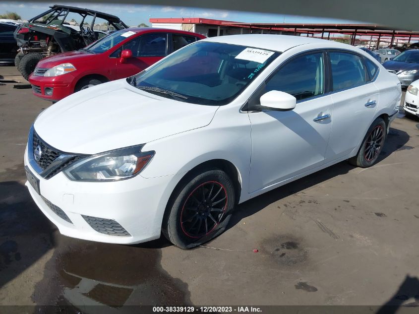 2017 Nissan Sentra Sv VIN: 3N1AB7AP9HY336740 Lot: 38339129