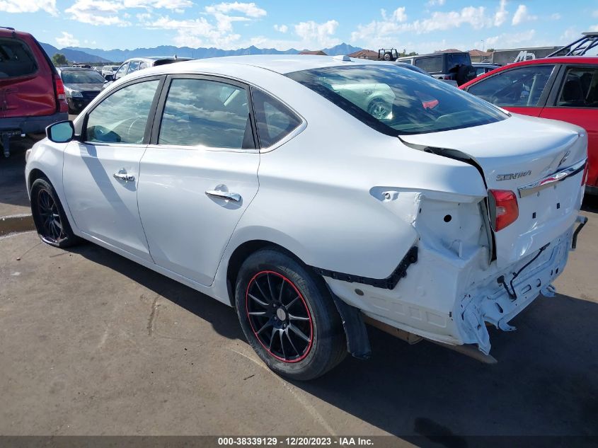 2017 Nissan Sentra Sv VIN: 3N1AB7AP9HY336740 Lot: 38339129