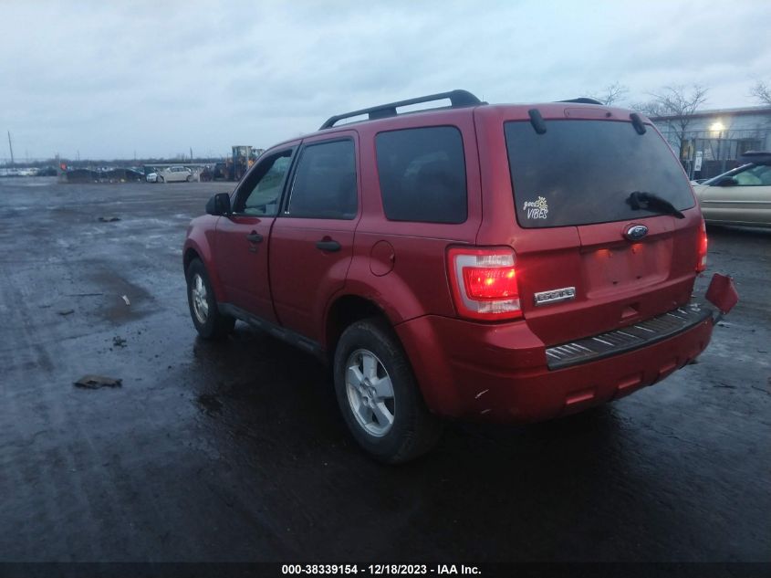 2010 Ford Escape Xlt VIN: 1FMCU0D7XAKA62886 Lot: 38339154