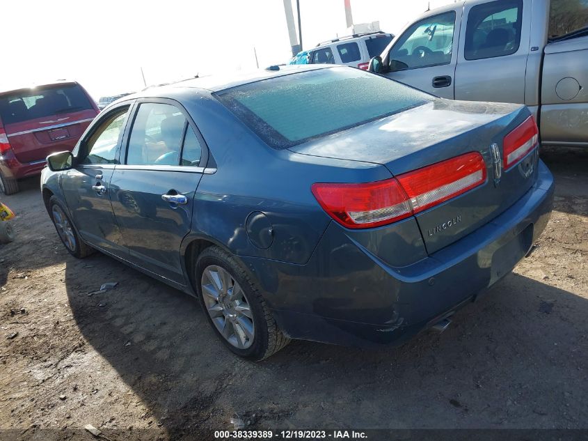 2012 Lincoln Mkz VIN: 3LNHL2GC5CR825845 Lot: 38339389