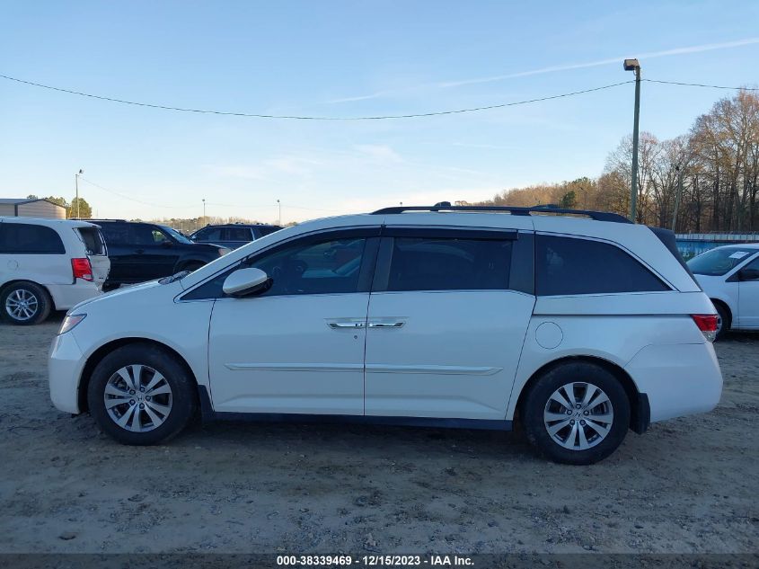 2016 Honda Odyssey Ex-L VIN: 5FNRL5H6XGB027044 Lot: 38339469