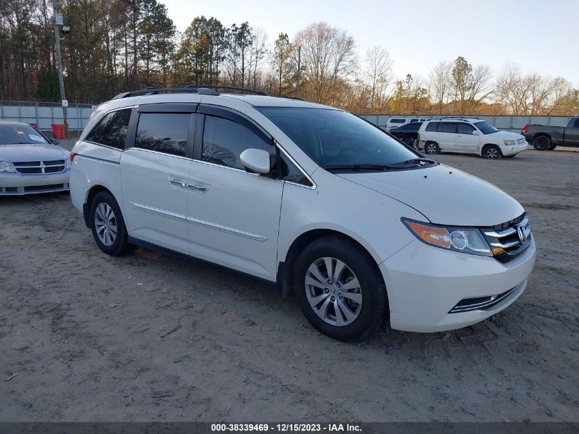 2016 Honda Odyssey Ex-L VIN: 5FNRL5H6XGB027044 Lot: 38339469