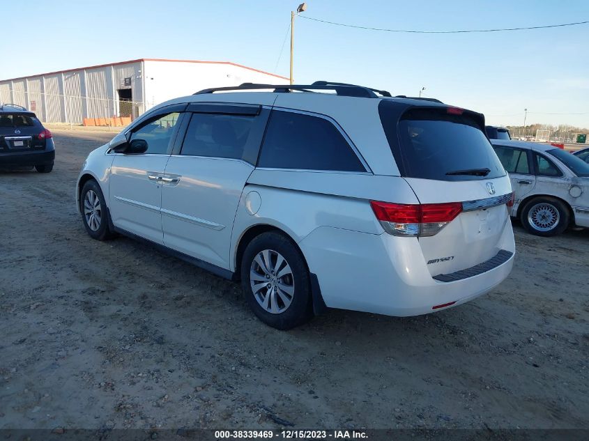 2016 Honda Odyssey Ex-L VIN: 5FNRL5H6XGB027044 Lot: 38339469