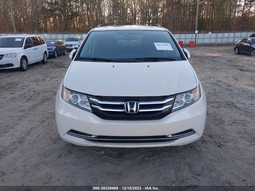 2016 Honda Odyssey Ex-L VIN: 5FNRL5H6XGB027044 Lot: 38339469