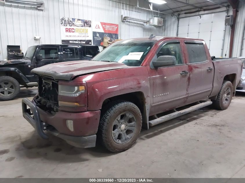 2017 Chevrolet Silverado 1500 2Lt VIN: 3GCUKREC2HG218497 Lot: 38339560