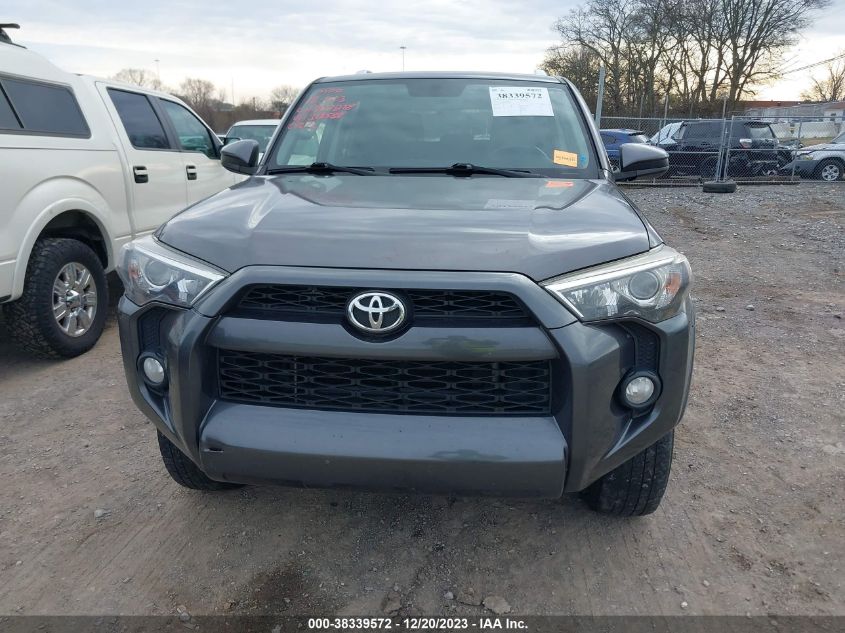 2016 Toyota 4Runner Sr5 VIN: JTEBU5JR0G5318538 Lot: 38339572