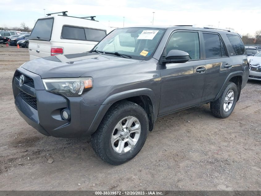 2016 Toyota 4Runner Sr5 VIN: JTEBU5JR0G5318538 Lot: 38339572