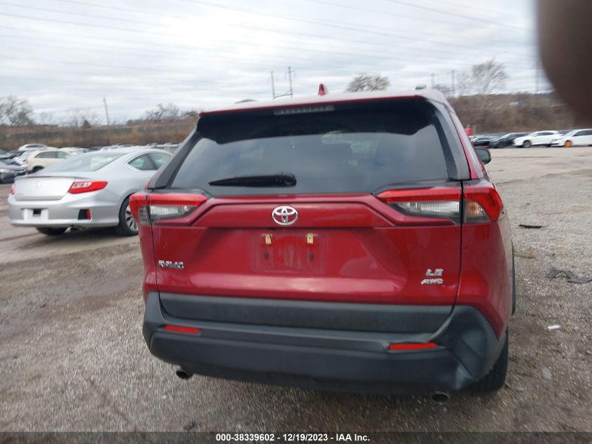 2019 Toyota Rav4 Le VIN: JTMG1RFV8KJ013126 Lot: 38339602