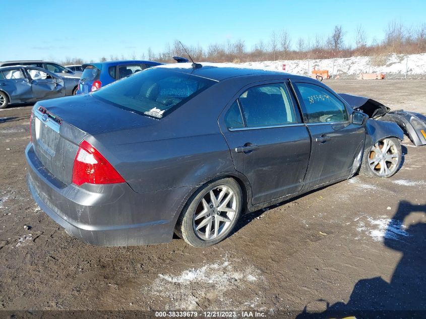 2012 Ford Fusion Sel VIN: 3FAHP0JG1CR109720 Lot: 38339679