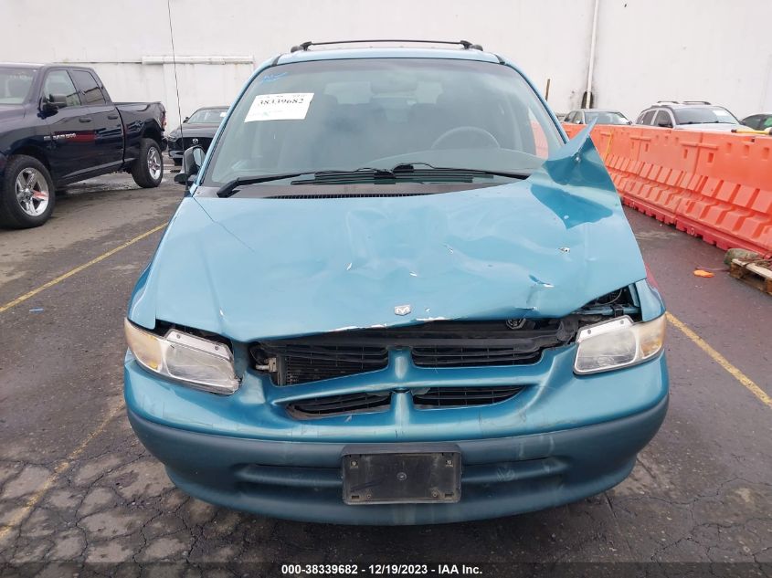 1997 Dodge Caravan Se VIN: 2B4GP44R1VR147352 Lot: 38339682