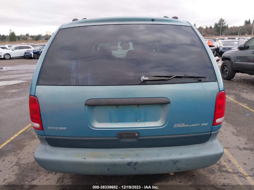 1997 Dodge Caravan Se VIN: 2B4GP44R1VR147352 Lot: 38339682