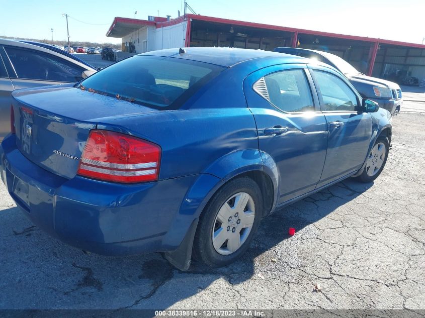 1B3CC4FB1AN145235 2010 Dodge Avenger Se