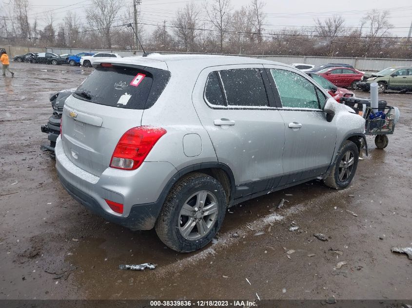 2019 Chevrolet Trax Ls VIN: 3GNCJKSB5KL314244 Lot: 38339836