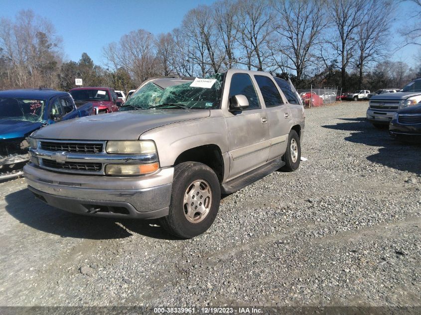 2005 Chevrolet Tahoe Ls VIN: 1GNEK13T55R106501 Lot: 38339961