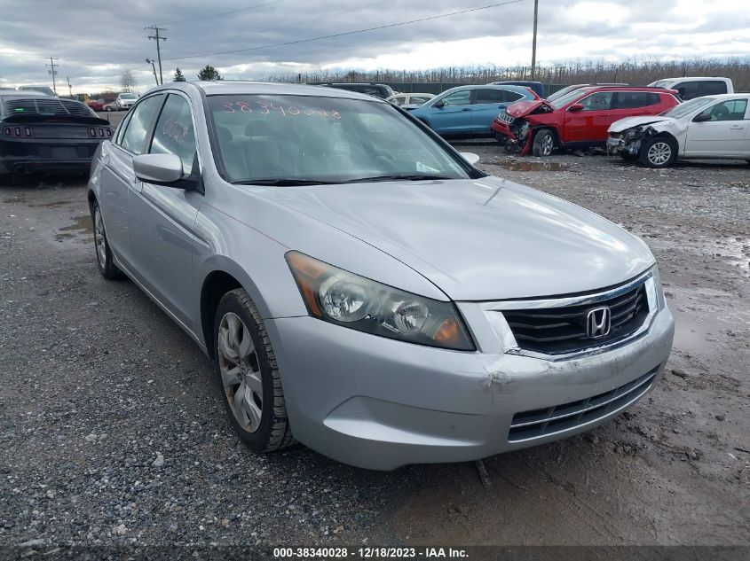 2010 Honda Accord 2.4 Ex-L VIN: 1HGCP2F80AA033756 Lot: 38340028