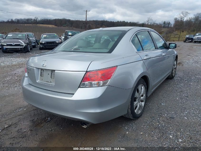 2010 Honda Accord 2.4 Ex-L VIN: 1HGCP2F80AA033756 Lot: 38340028