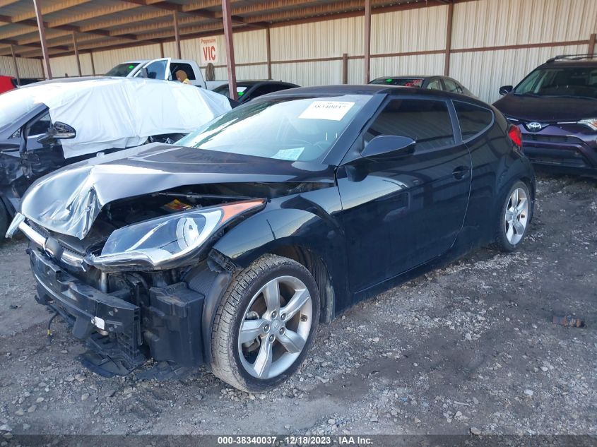 2015 Hyundai Veloster VIN: KMHTC6AD5FU234009 Lot: 38340037