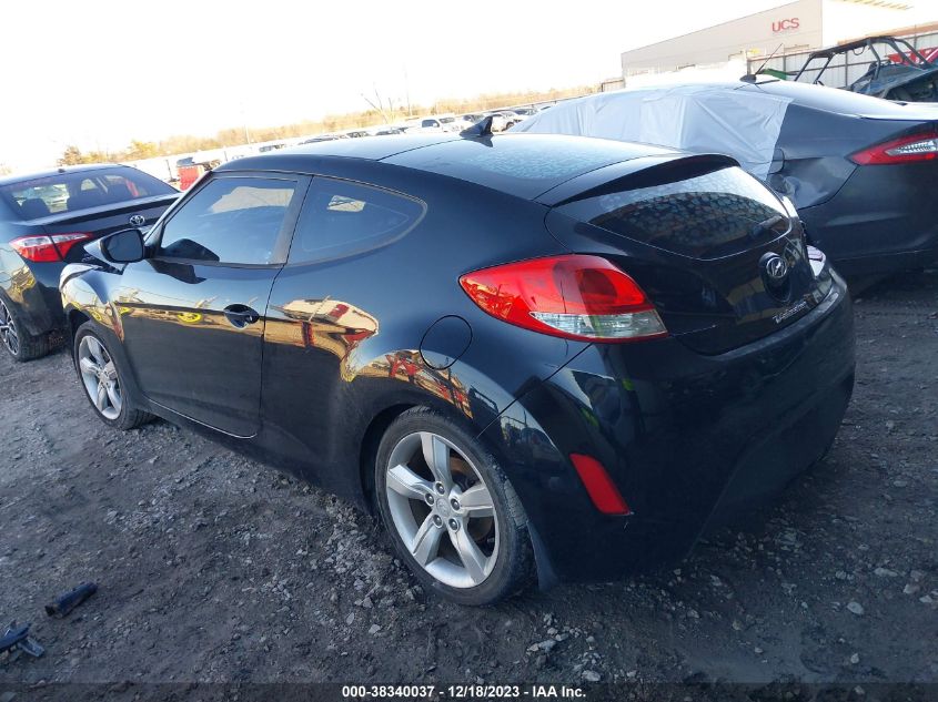 2015 Hyundai Veloster VIN: KMHTC6AD5FU234009 Lot: 38340037