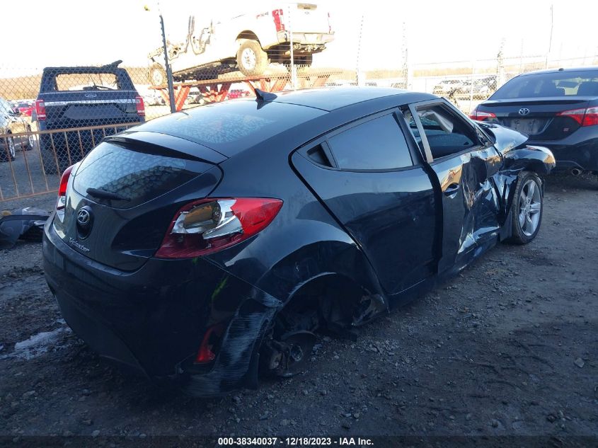 2015 Hyundai Veloster VIN: KMHTC6AD5FU234009 Lot: 38340037