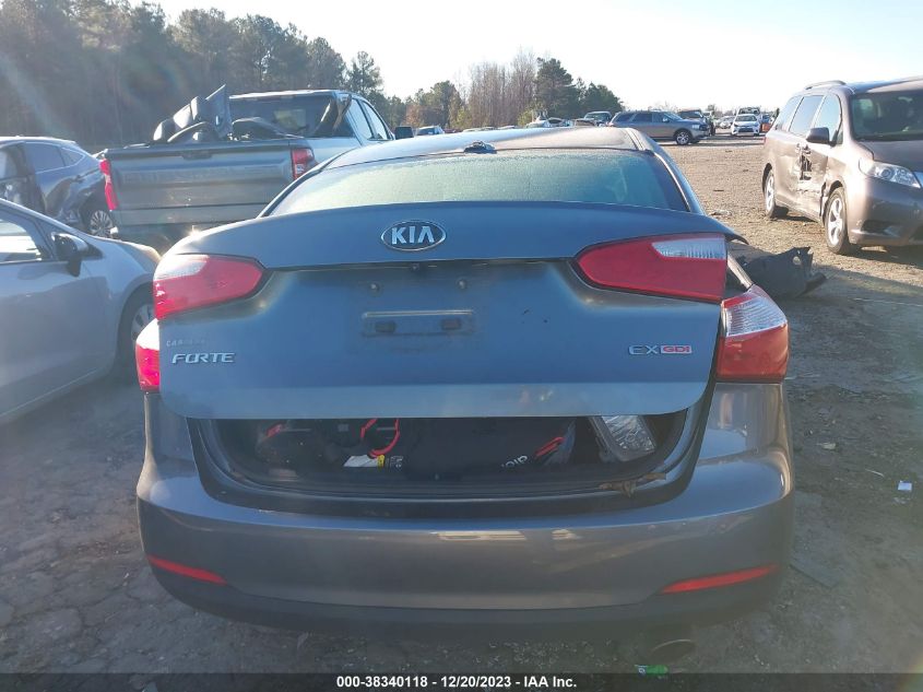 2014 Kia Forte Ex VIN: KNAFX4A82E5197827 Lot: 38340118