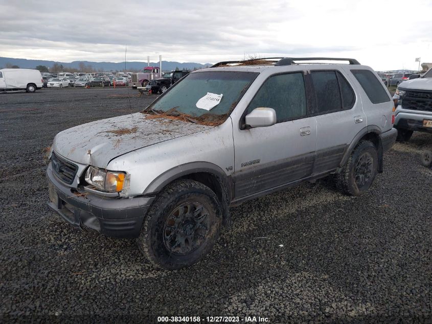 2001 Honda Passport Ex/Ex W/Luxury Pkg/Lx VIN: 4S6DM58W714402610 Lot: 38340158