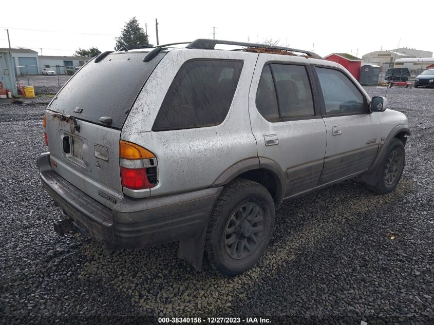 2001 Honda Passport Ex/Ex W/Luxury Pkg/Lx VIN: 4S6DM58W714402610 Lot: 38340158