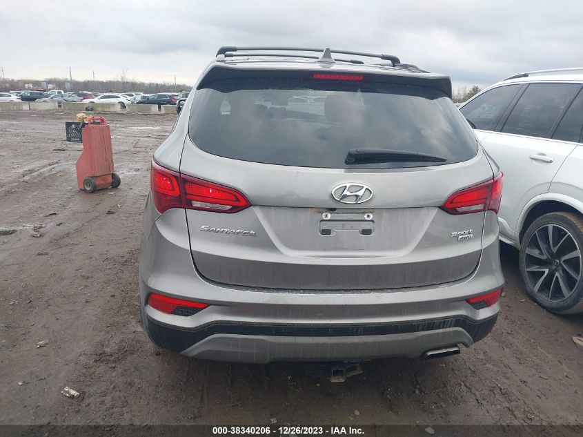 2018 Hyundai Santa Fe Sport 2.4L VIN: 5NMZUDLB3JH102863 Lot: 38340206