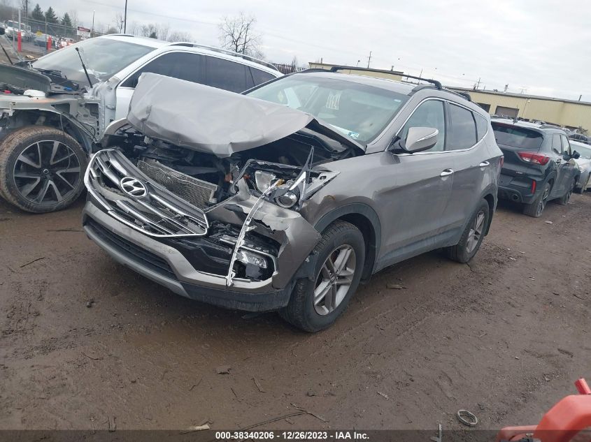 2018 Hyundai Santa Fe Sport 2.4L VIN: 5NMZUDLB3JH102863 Lot: 38340206