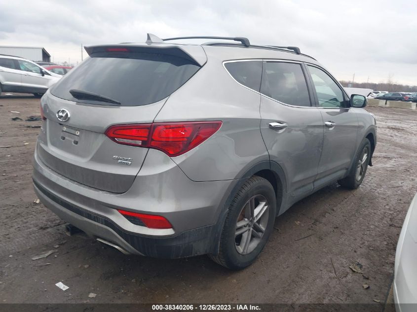 2018 Hyundai Santa Fe Sport 2.4L VIN: 5NMZUDLB3JH102863 Lot: 38340206