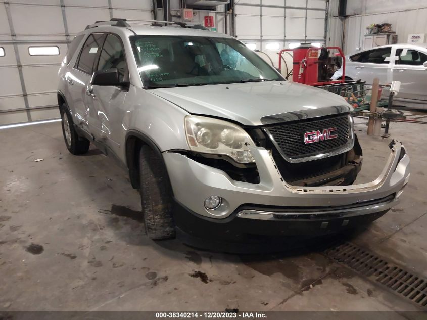 2012 GMC Acadia Sl VIN: 1GKKRNEDXCJ212303 Lot: 38340214