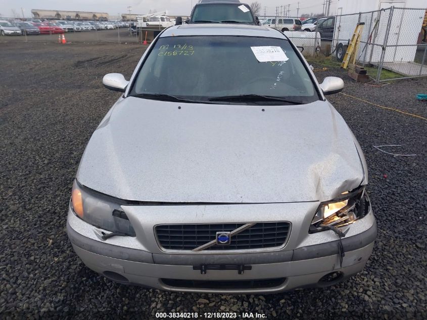 2002 Volvo S60 2.4 A/2.4 A Sr/2.4 M VIN: YV1RS61R522109704 Lot: 38340218