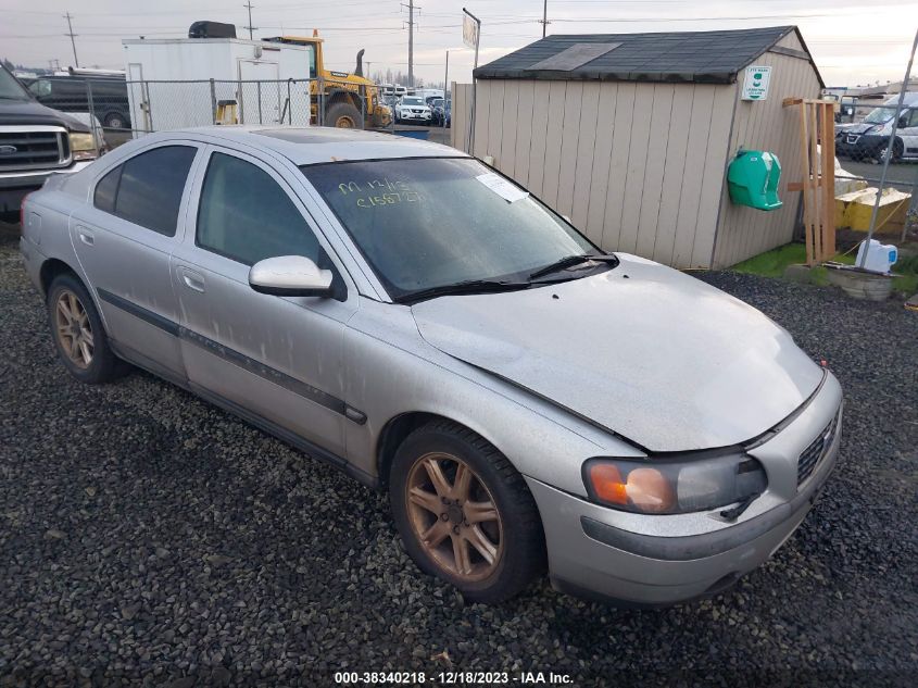 2002 Volvo S60 2.4 A/2.4 A Sr/2.4 M VIN: YV1RS61R522109704 Lot: 38340218