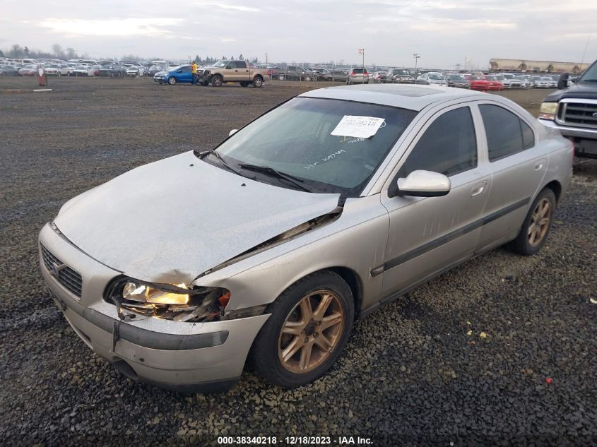 2002 Volvo S60 2.4 A/2.4 A Sr/2.4 M VIN: YV1RS61R522109704 Lot: 38340218