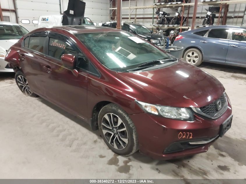 19XFB2F81FE057854 2015 Honda Civic Ex