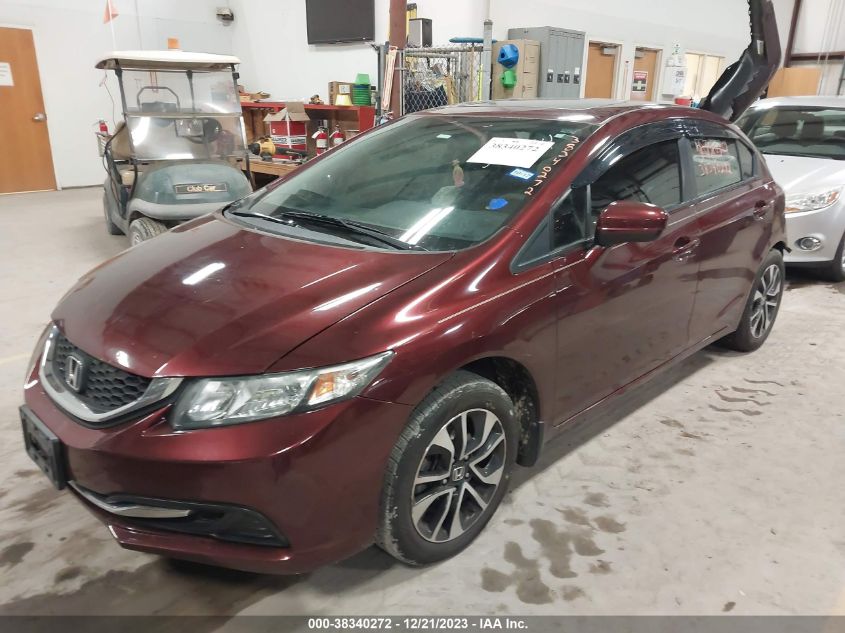 19XFB2F81FE057854 2015 Honda Civic Ex