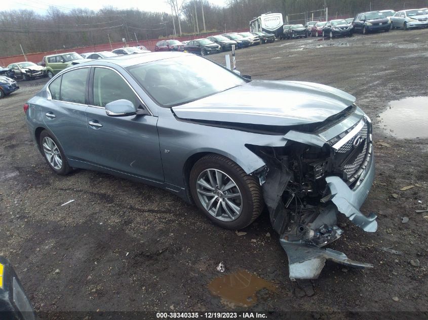 2014 Infiniti Q50 Premium VIN: JN1BV7AR4EM694128 Lot: 38340335